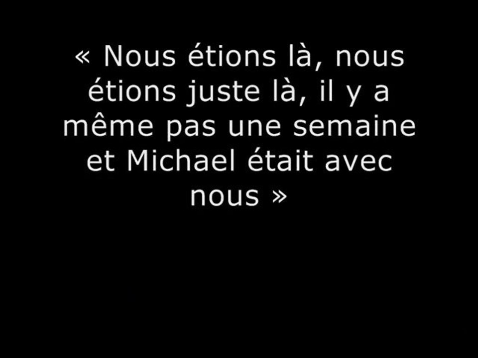 Michael Jackson est vivant partie 2 et 3 ( Emilie )