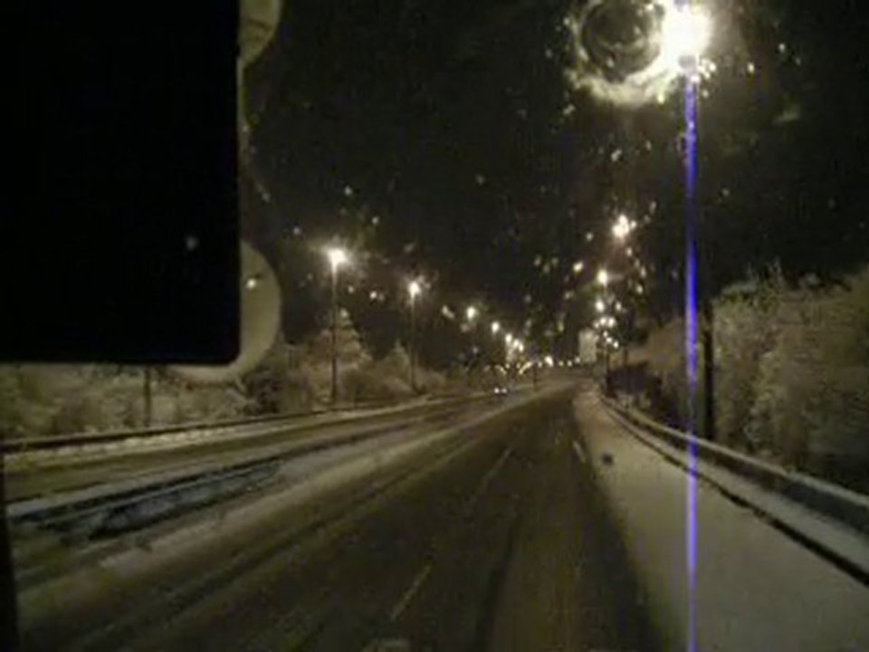 solo dans la neige