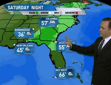 Southeast Forecast - 01/01/2011