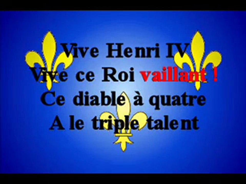 Hymne du bon roi Henry IV