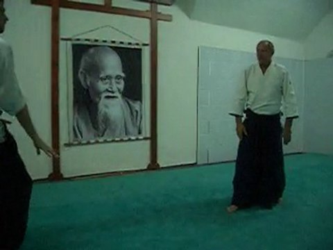 Chudan tsuki - Shiho nage omote 3ème forme