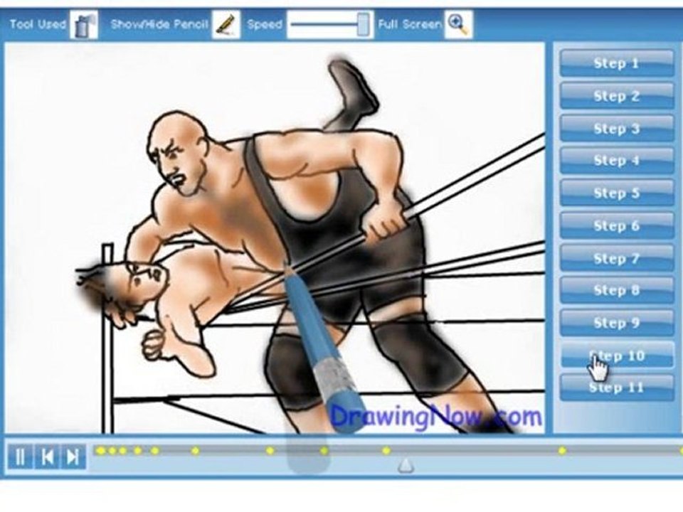 How to draw WWE Wrestlers