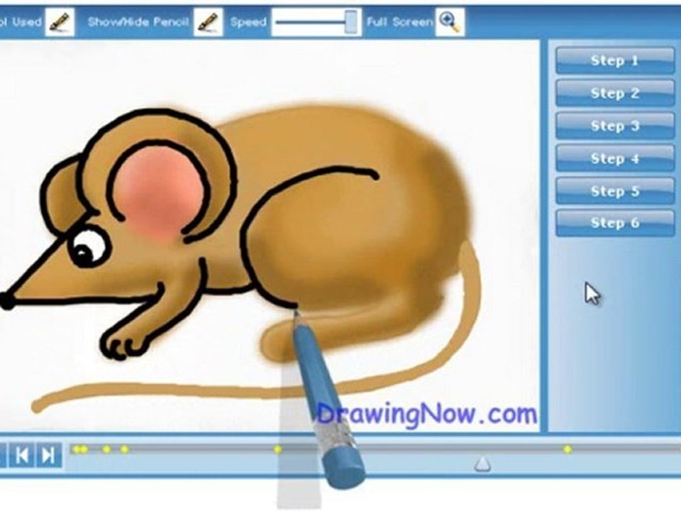 How to draw a Rat