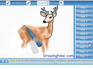 How to draw a Deer