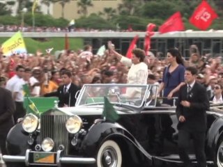 Brazil's first female president sworn in