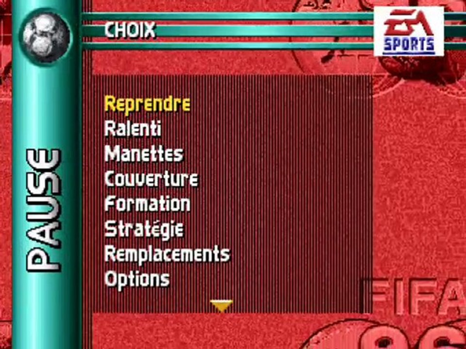 (thegamer) joue a un jeux retro fifa 96 mega drive