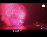 New Year celebrations across Europe - no comment