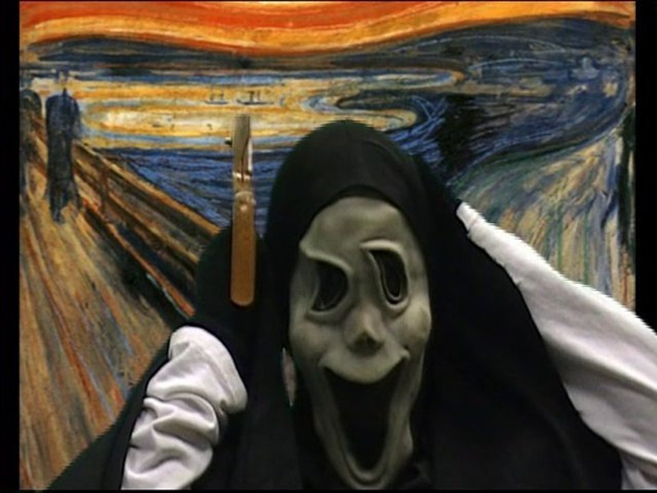 Le Cri de Munch vs scary movie