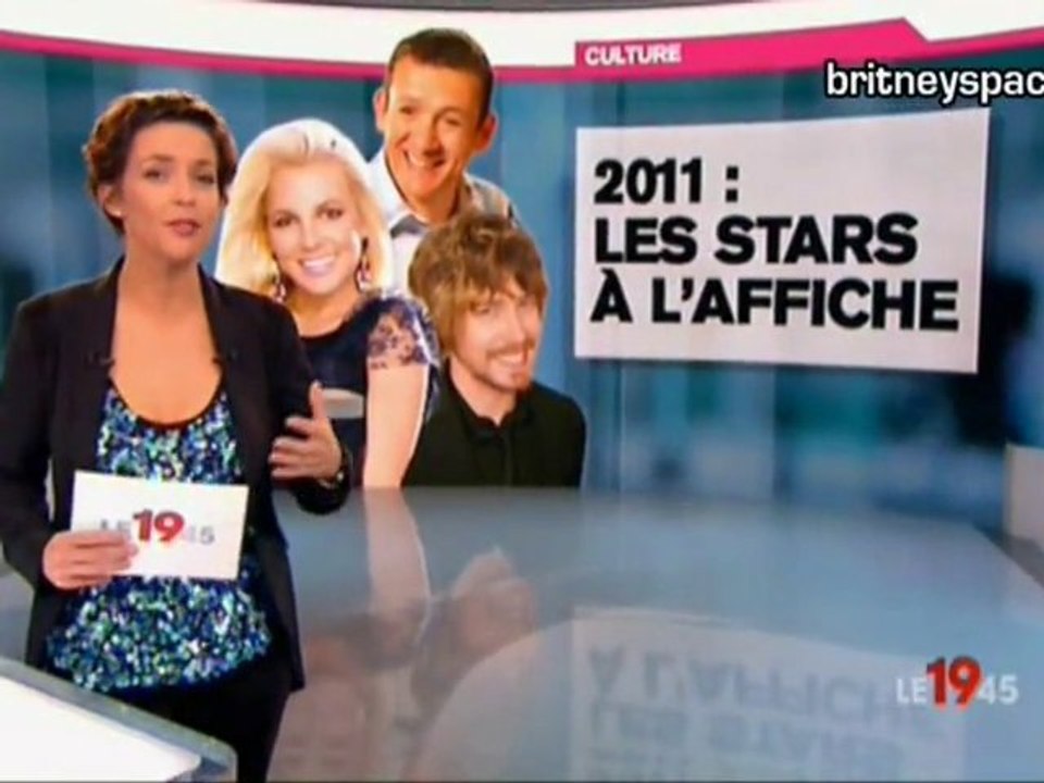 LE 19.45 - M6 - 01-01-11 - BRITNEY SPEARS NOUVEL ALBUM