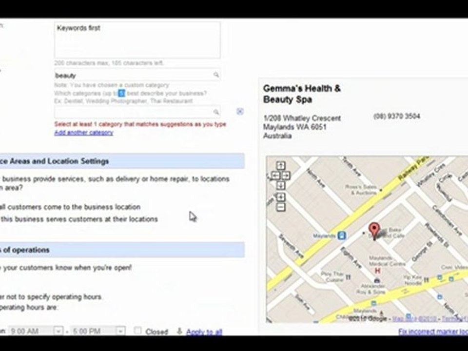 Perth Social Media Tips: Local SEO for Google Places #4