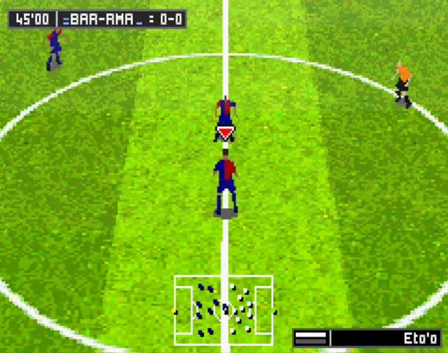 (thegamer) joue a un jeux retro fifa 07 gba