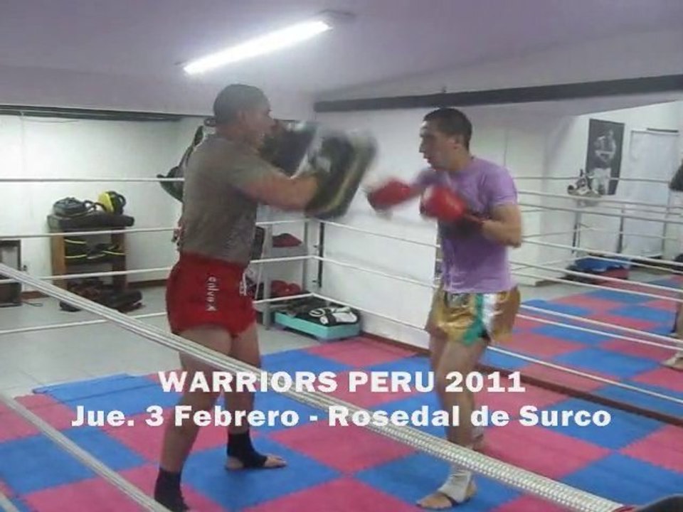 El regreso de los Hnos. Lescano en el Warriors Peru 2011