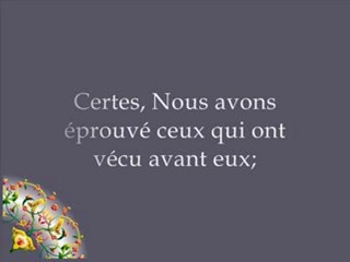 Le chemin du Paradis est parsemé d épreuves