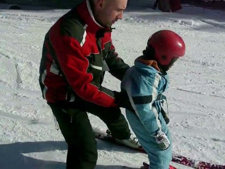 Sara au ski