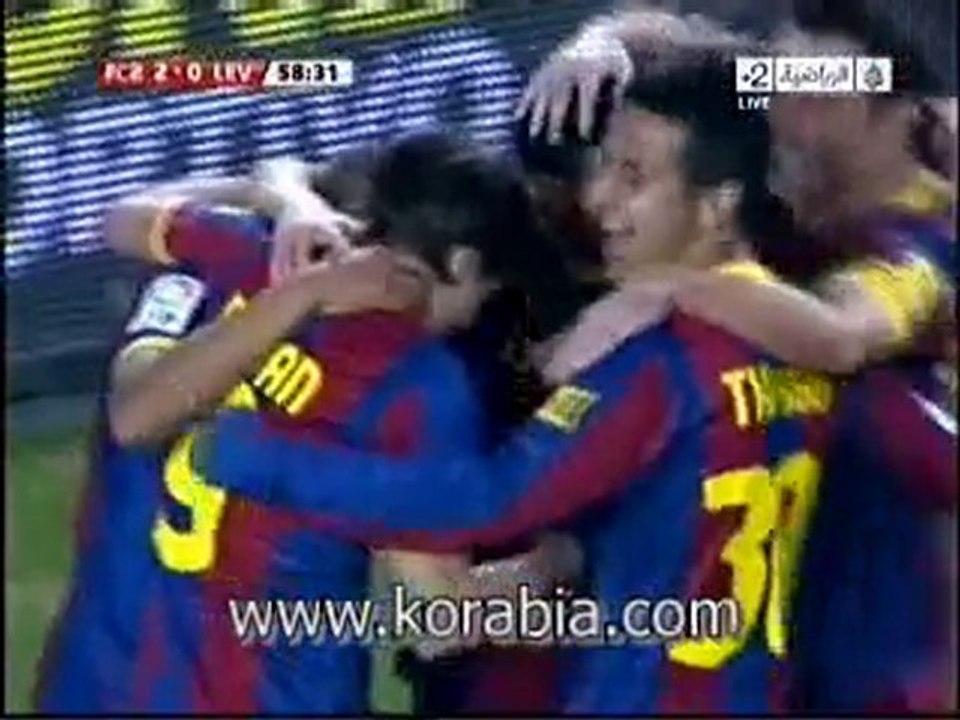 هدفي برشلونة في ليفانتي @ كورابيا