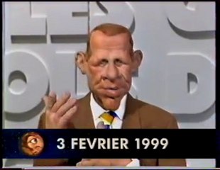 Extrait De l'emission LES GUIGNOLS DE L'INFO Février 1999 C+