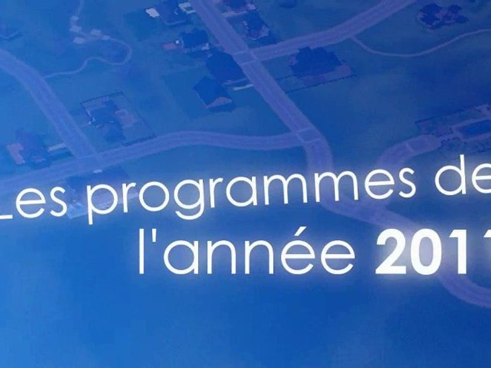 Le programmes de l'année 2011