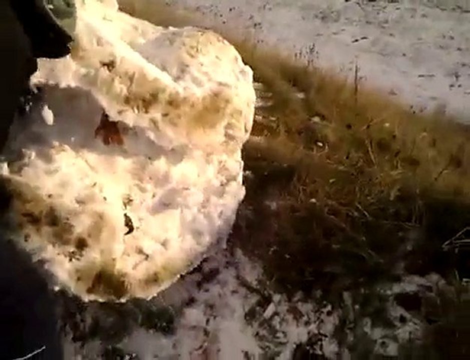 Bowling avec une Boule de Neige