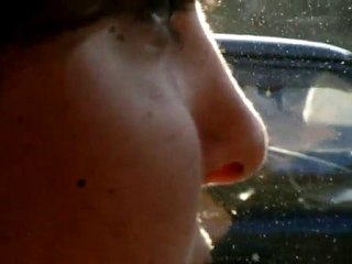 z.güneş ilk araba kullanıyor