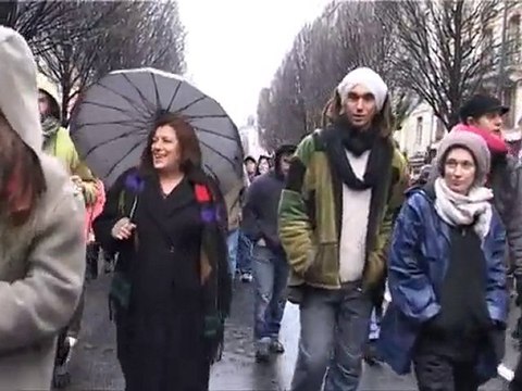 Manifestation contre la loi Loppsi 2 - Angers et Rennes