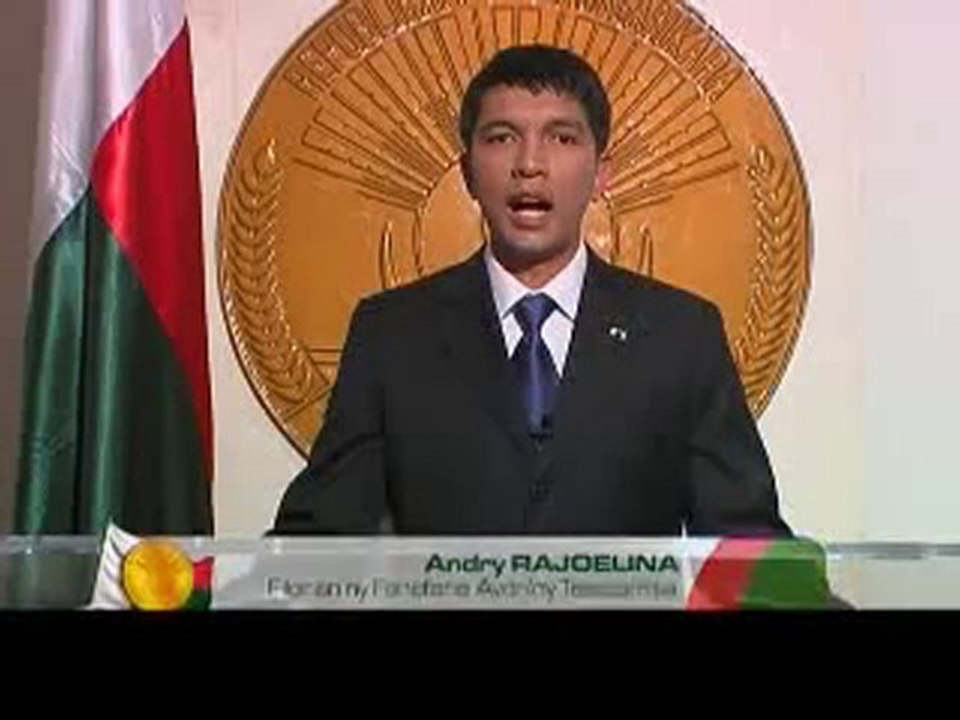 31/12/10 - Discours à la Nation du Président Andry RAJOELINA