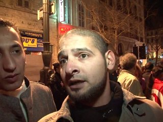 Marseille: manifestation de soutien aux Tunisiens