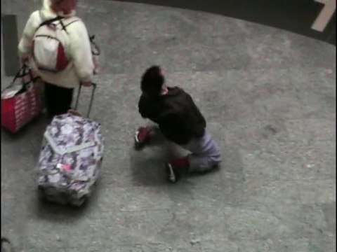 Performance de danse gare St Lazare