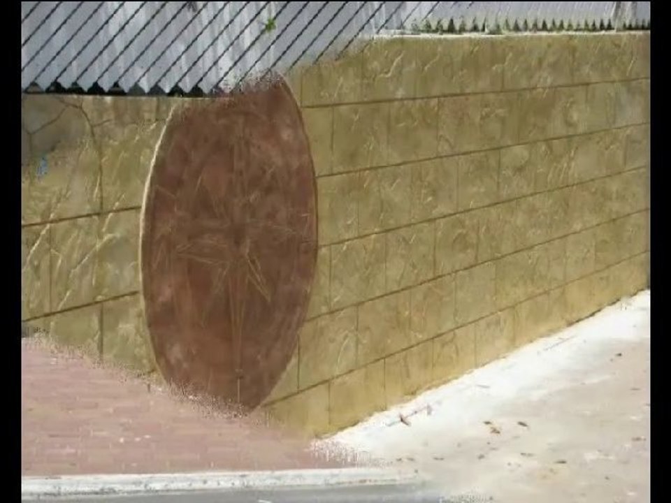 Декоративная отделка Графито в Израиле