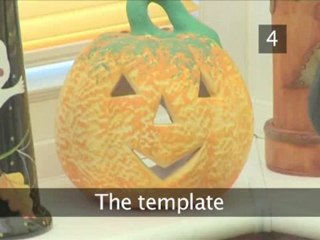 How To Carve A Ghost Pumpkin Lantern