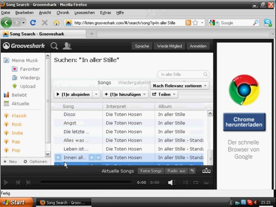 Musik Straming Dienst