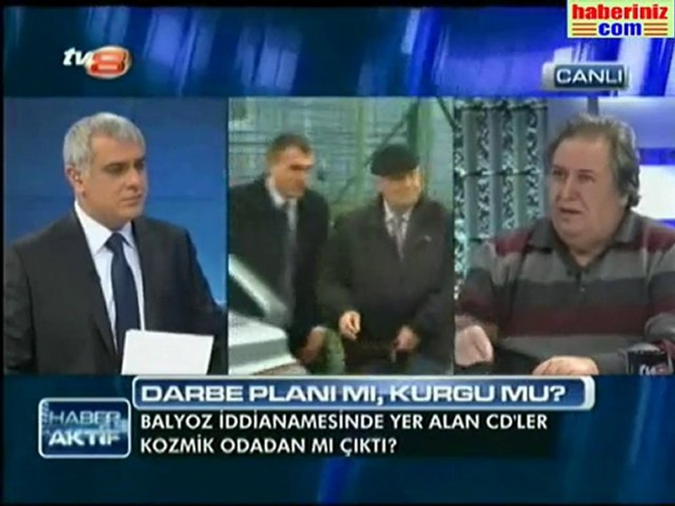 TV8, Haber Aktif, Balyoz Tartışması, 03_01_2011, Bl.01