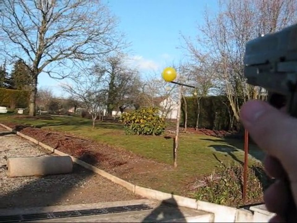 Airsoft Sig Sauer shooting targets