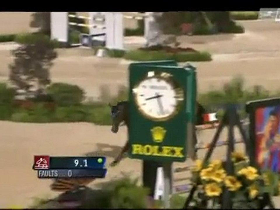 Lexington demi-finale de saut d'obstacles 10/2010