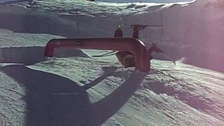 Grosse chute en ski