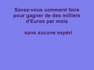 Générer des revenus sur Internet