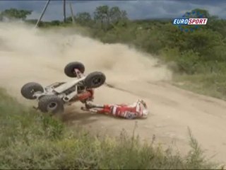 Rafal Sonik kötü düştü