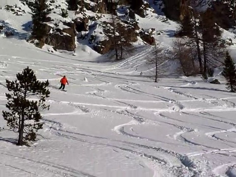 SYLVAIN PREMIERE DESCENTE EN HORS PISTE