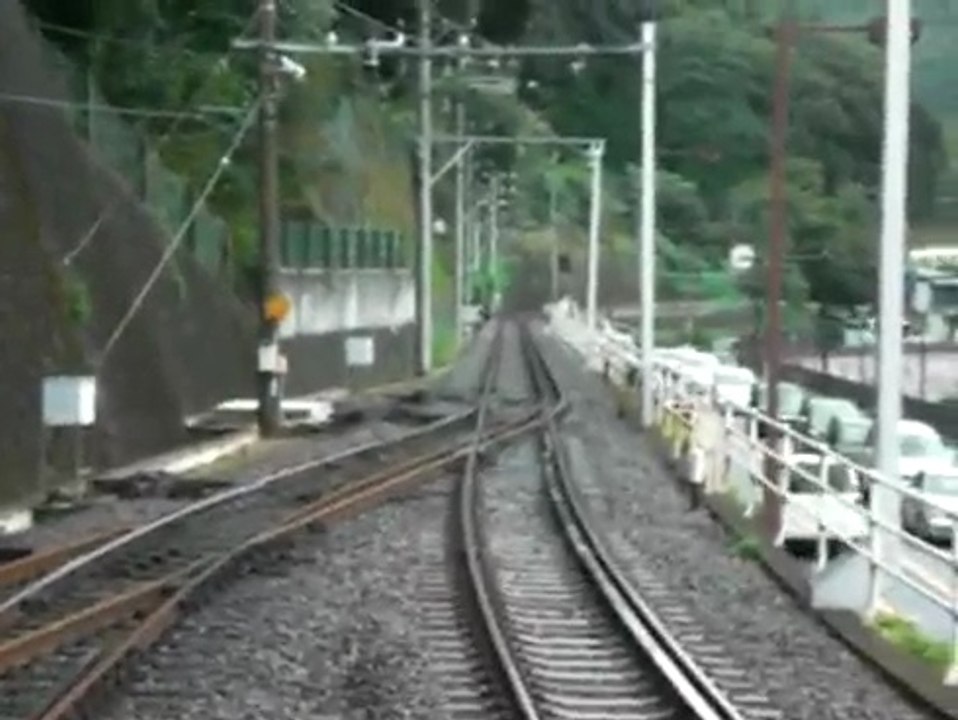 小田急5200系6両編成　箱根湯本に到着