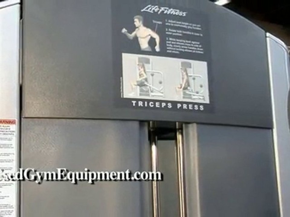 Life Fitness Signature Triceps Press