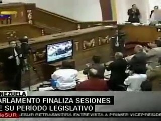 Parlamento venezolano concluye período