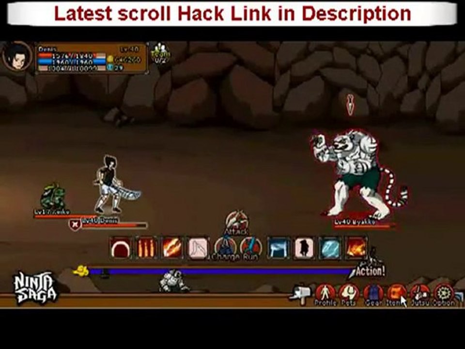 NINJA SAGA SUPER SCROLL HACKS (100% WORKING)