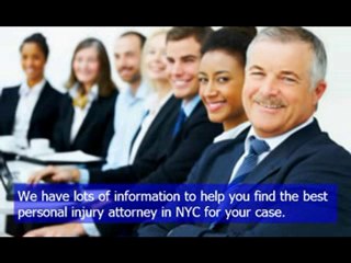 Personal Injury Attorney in NYC