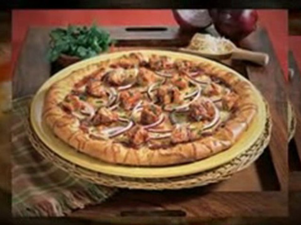 Cooking a pizza