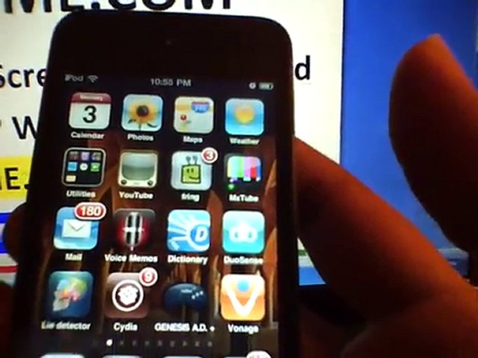 Touch screen Phone or Ipod touch