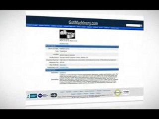 New and Used Metalworking Machinery Listing Service