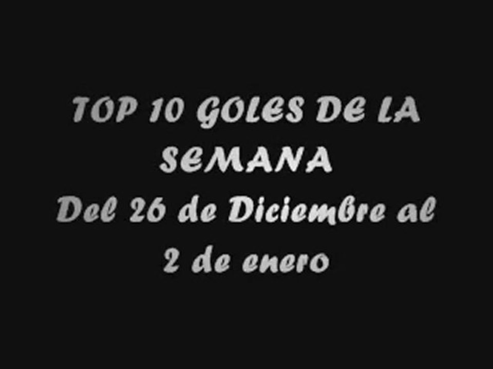 goles de diciembre y enero