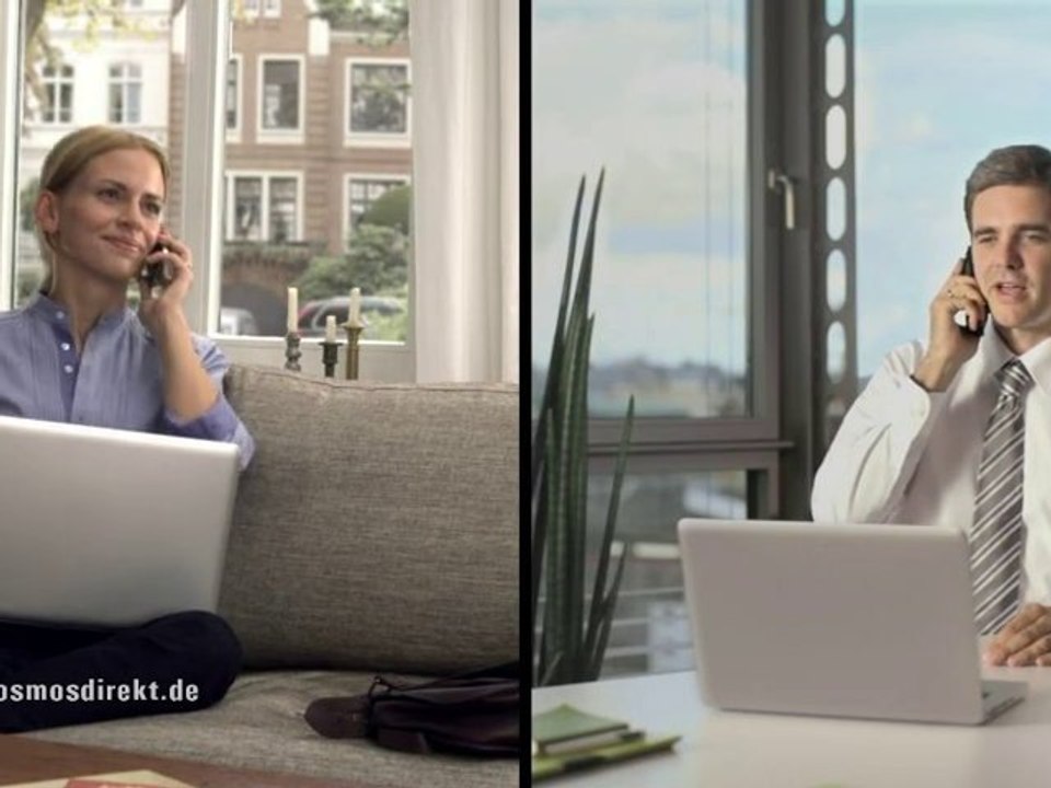 CosmosDirekt - TV Spot springender Herr Kaiser