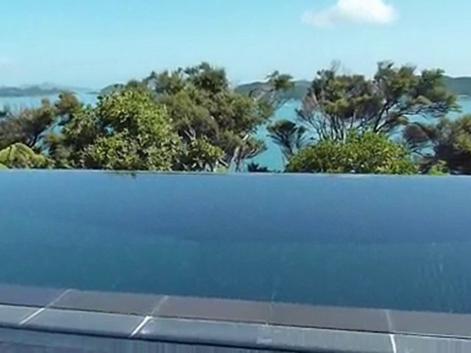 view from the pool