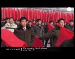 Célébrations du nouvel an en Corée du Nord - no comment