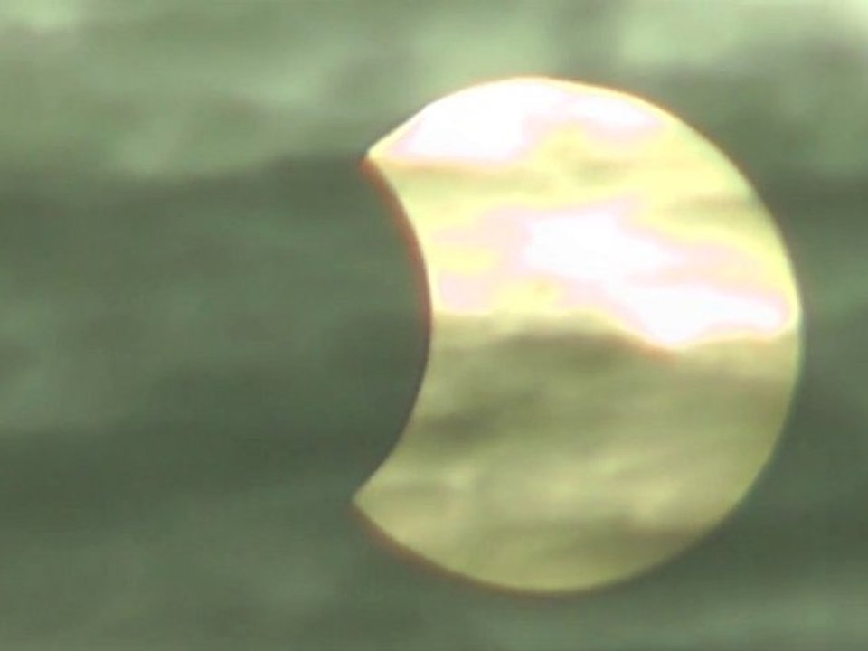 Penumbral solar eclipse